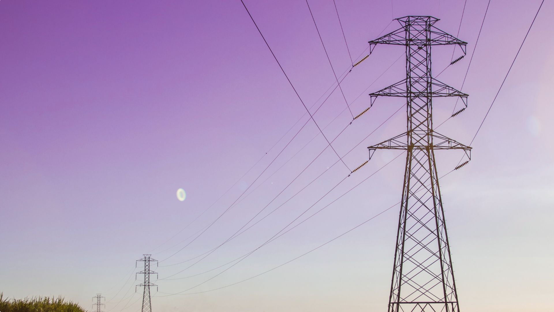 sähköverkko kuvituskuva