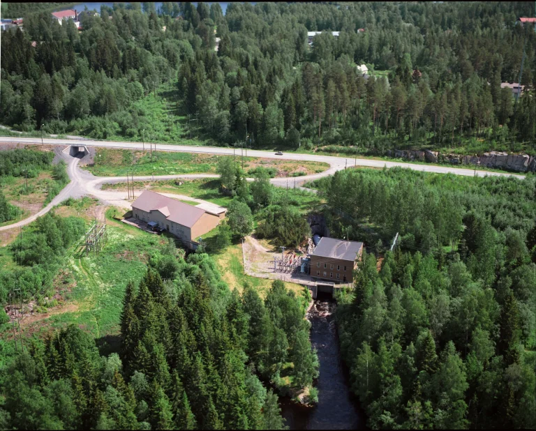 Killinkosken voimalaitos ilmakuva